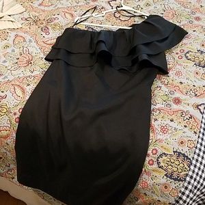 One shoulder cocktail dress